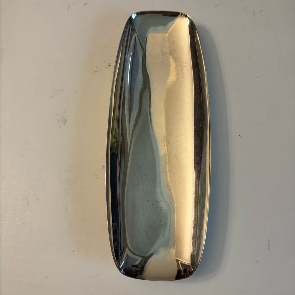 Vintage Silverplated Gorham Loaf Plate Tray Bread Serving Dish YC679 14"L  5”W